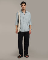 Frosted Green Poplin Shirt