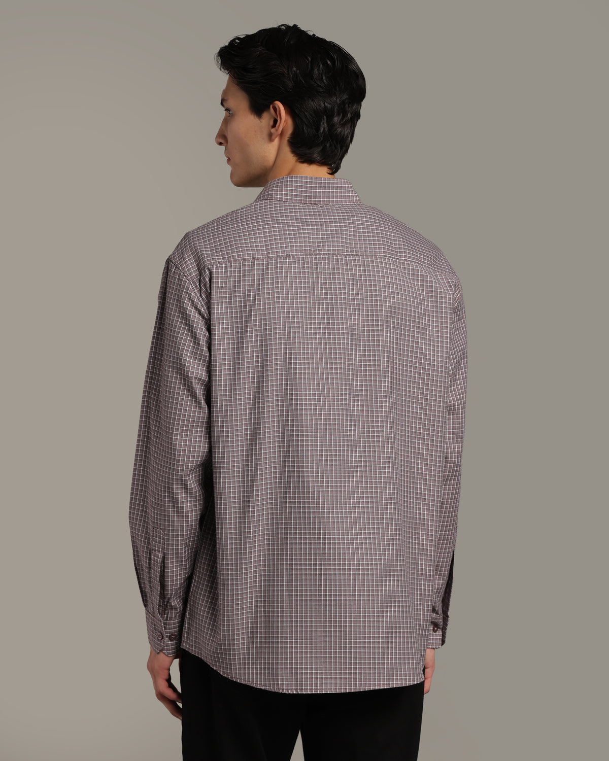 Dusty Mauve Poplin Shirt