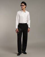 Luxe White Slim Fit Shirt