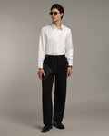 Luxe White Slim Fit Shirt