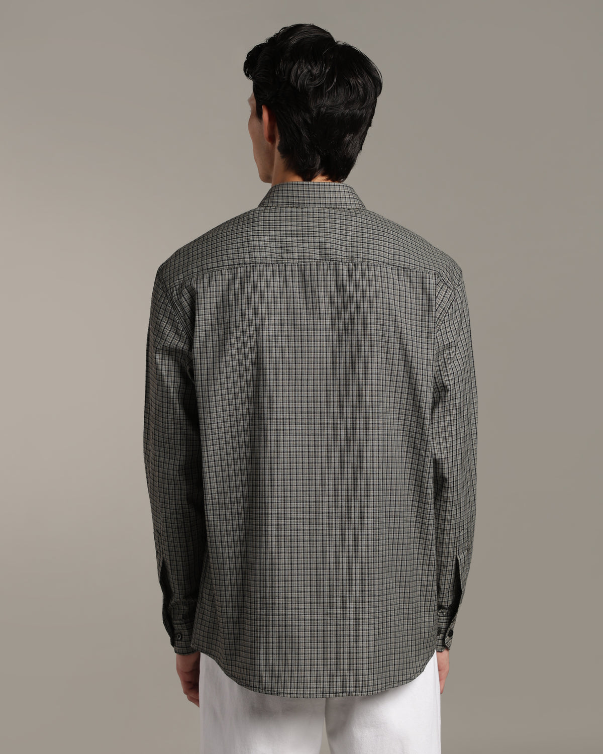 Olive Green Poplin Shirt