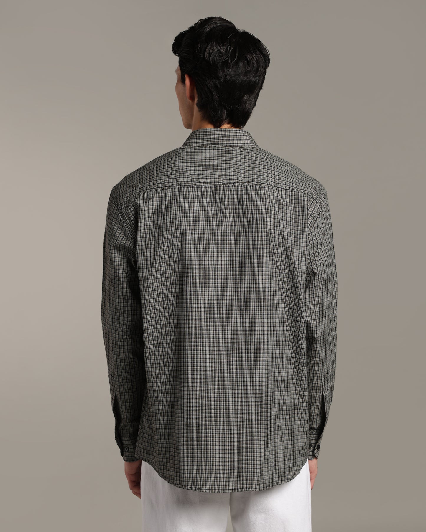 Olive Green Poplin Shirt