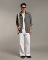 Olive Green Poplin Shirt