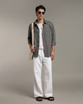 Olive Green Poplin Shirt