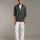 Charcoal Black Poplin Shirt