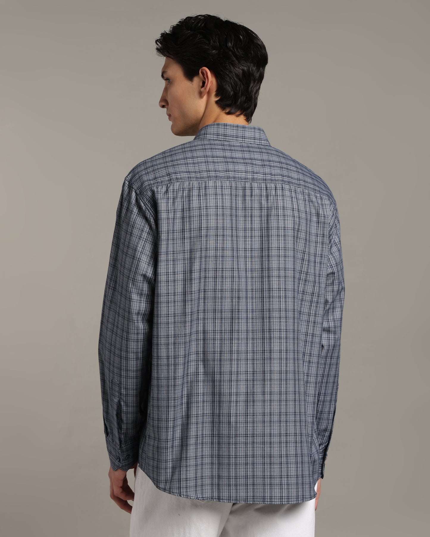Dusk Blue Poplin Shirt