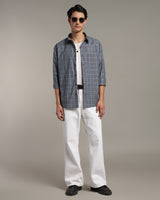 Dusk Blue Poplin Shirt