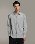 Silver Grey Poplin Shirt