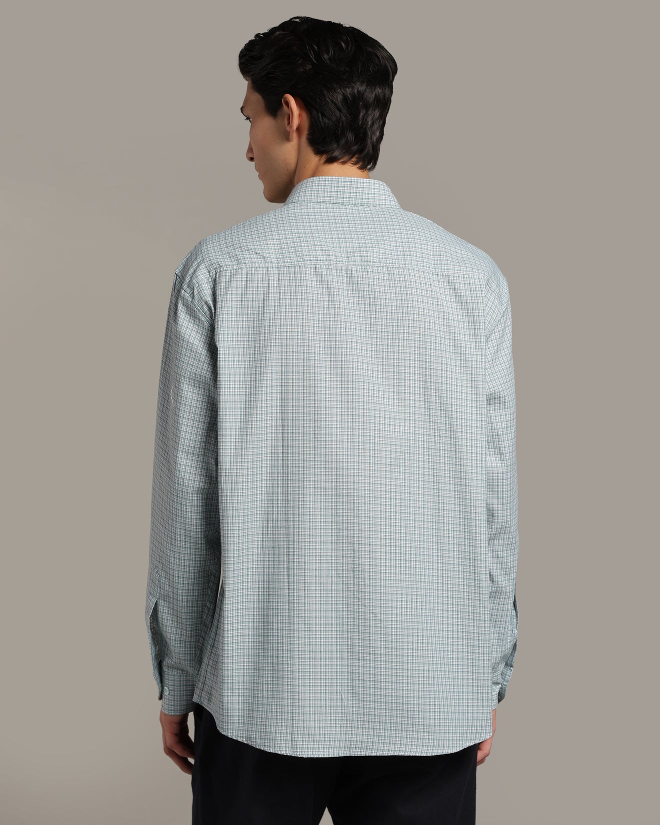 Frosted Green Poplin Shirt