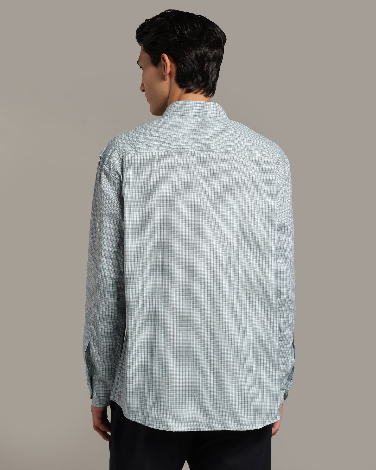 Frosted Green Poplin Shirt