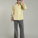 Lemon Yellow Textured Shirt