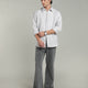 Slate Grey Checkered Shirt