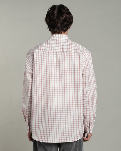 Rose Pink Checkered Shirt