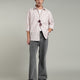 Rose Pink Checkered Shirt