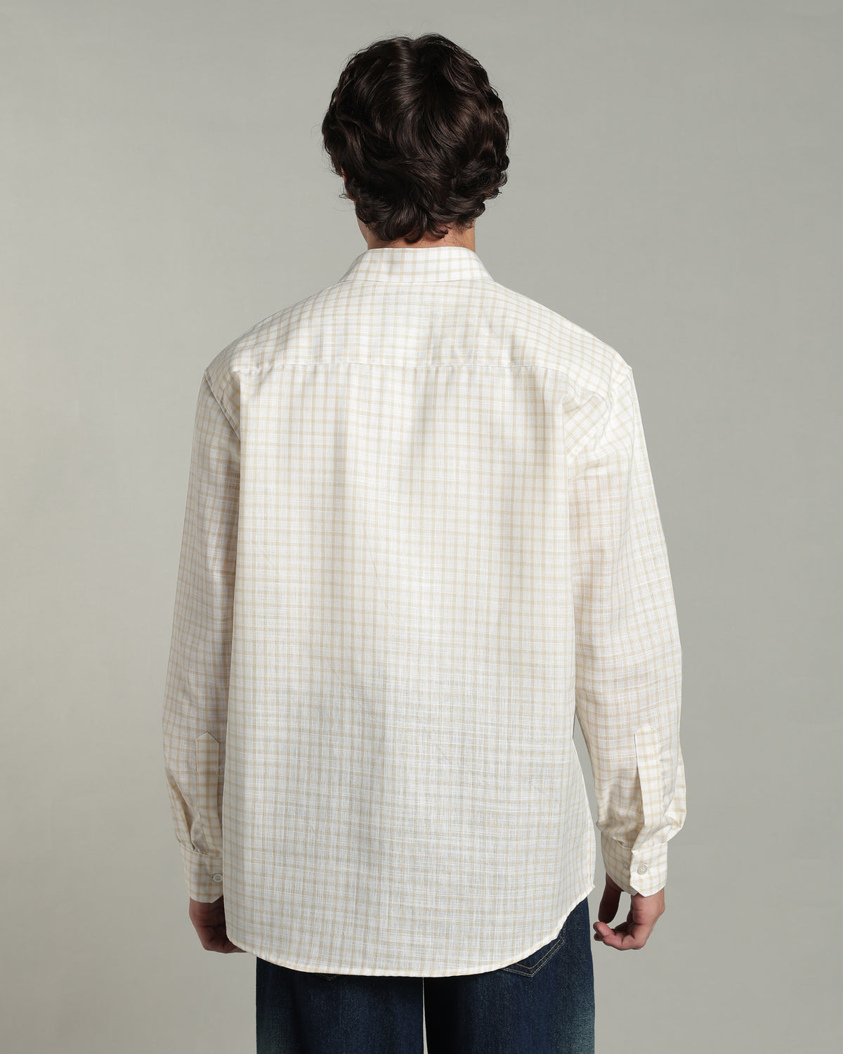 Vanilla Yellow Checkered Shirt