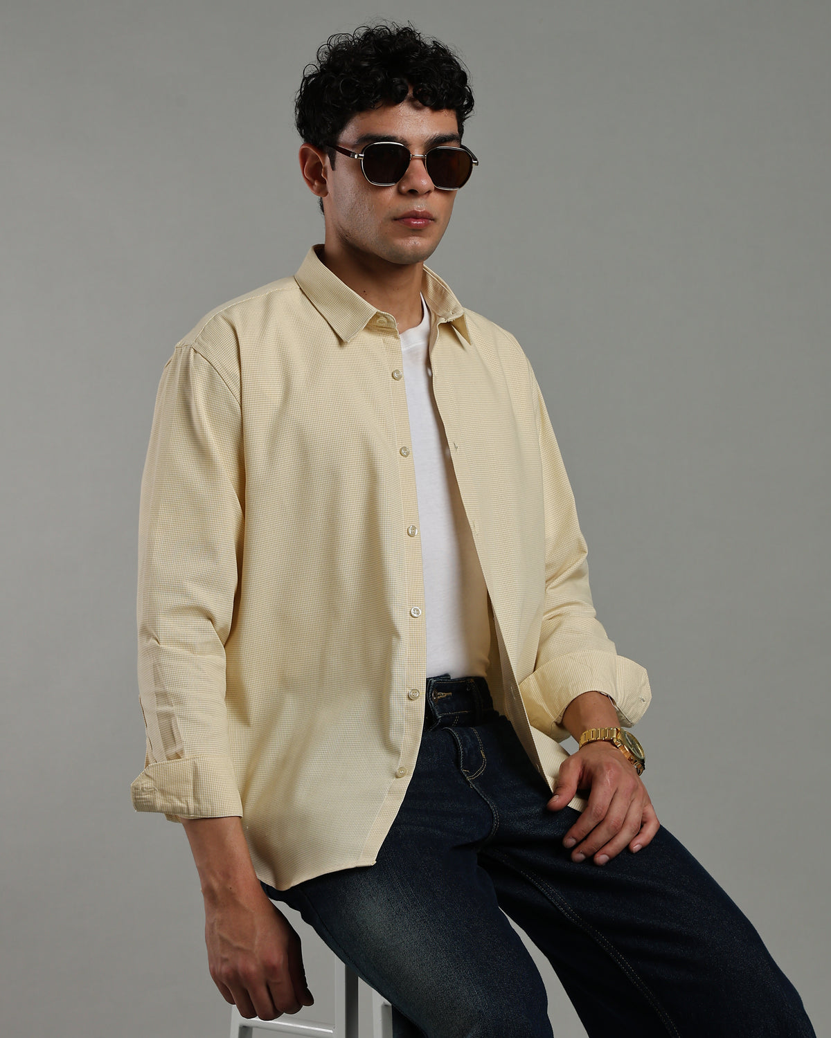 Butter Yellow Shirt