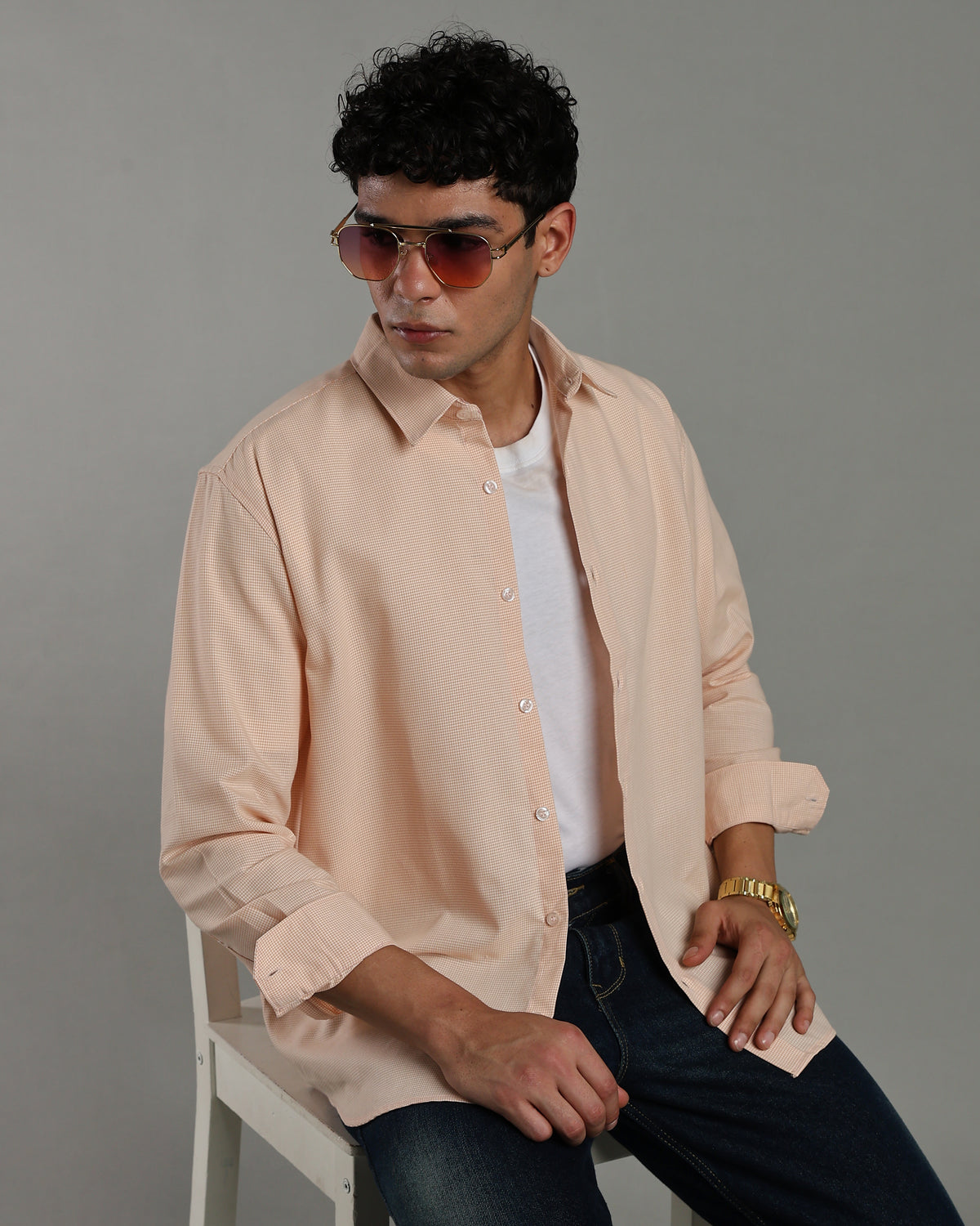 Blush Peach Shirt