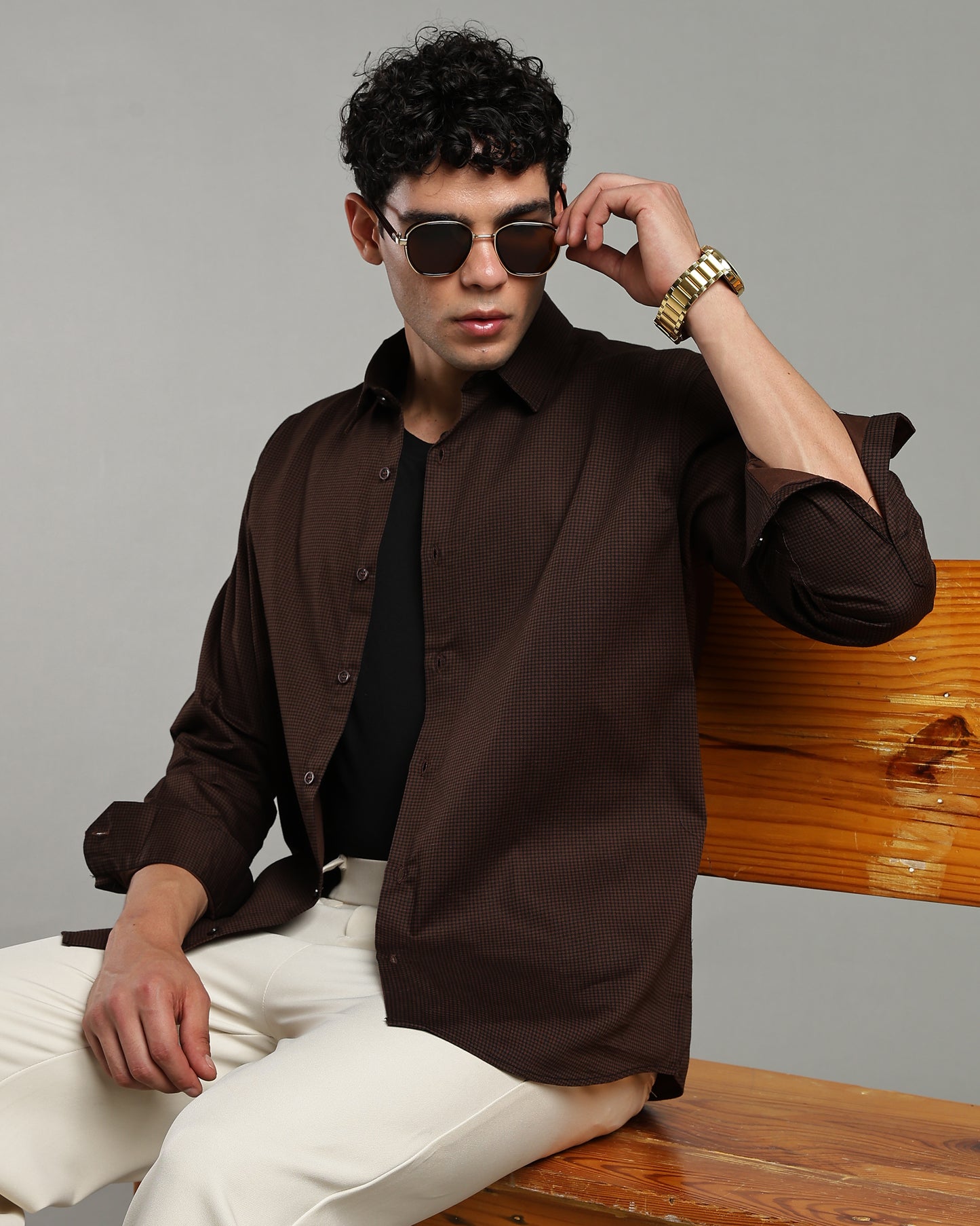 Mocha Brown Shirt