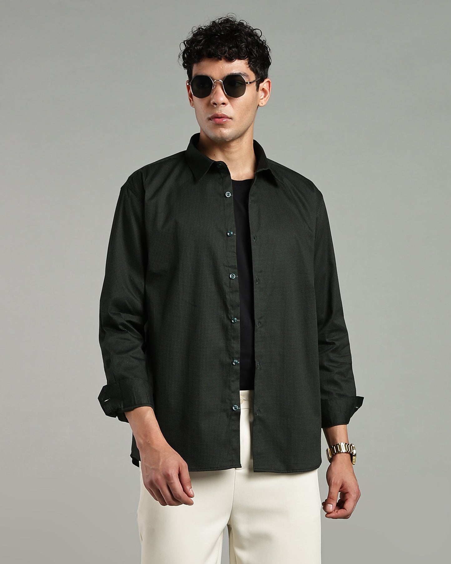 Moss Green Shirt