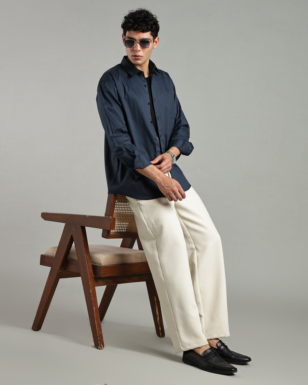 Midnight Blue Shirt