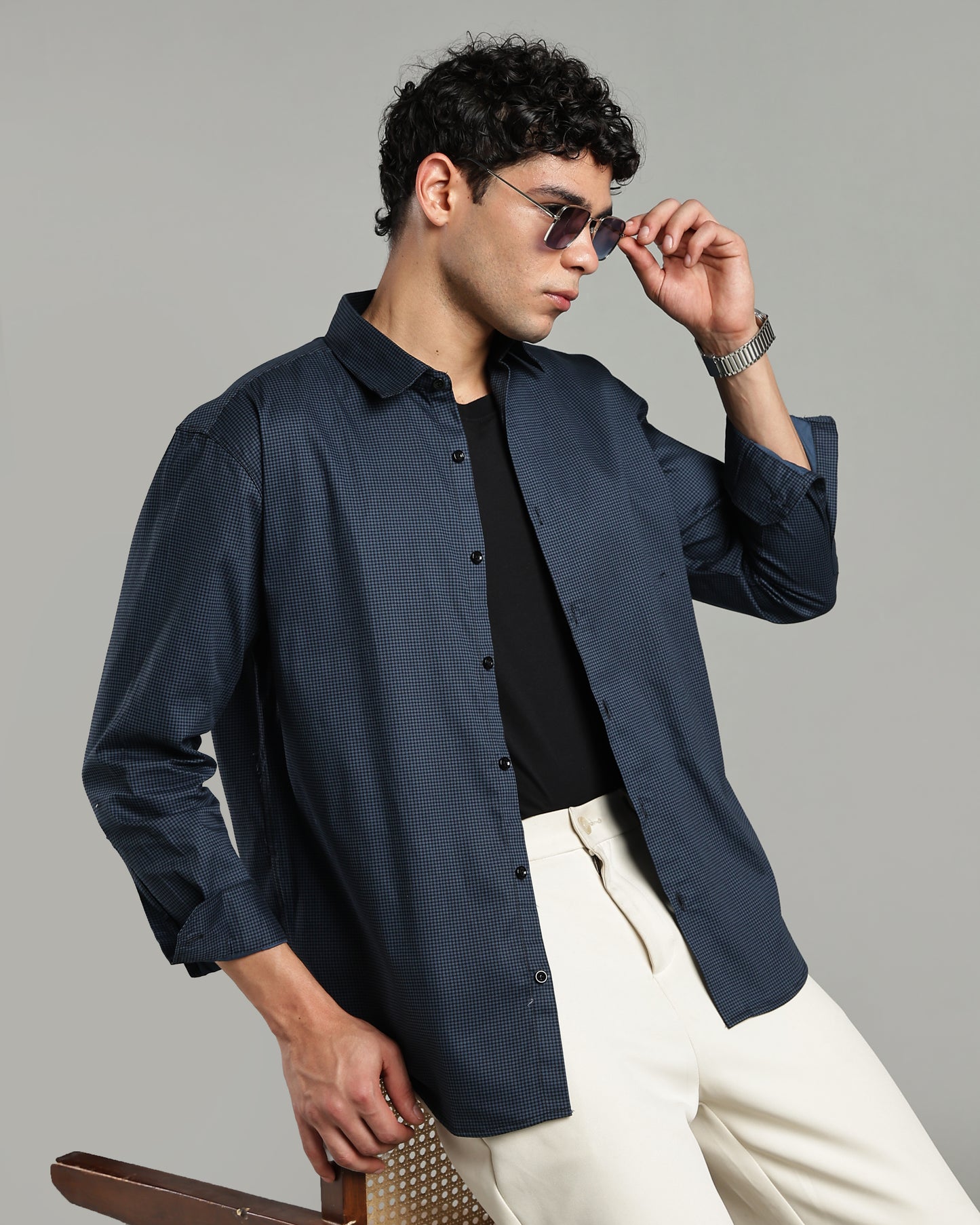 Midnight Blue Shirt