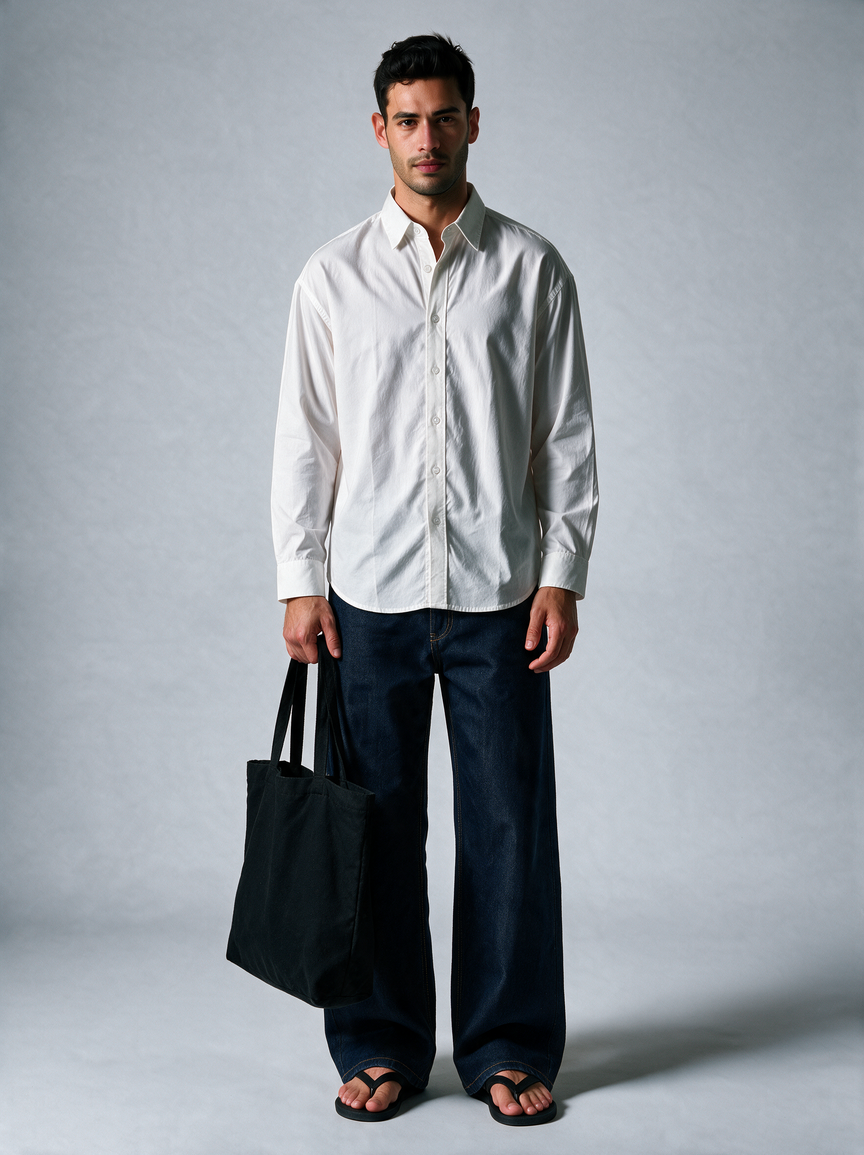 Cloud White Basic Shirt