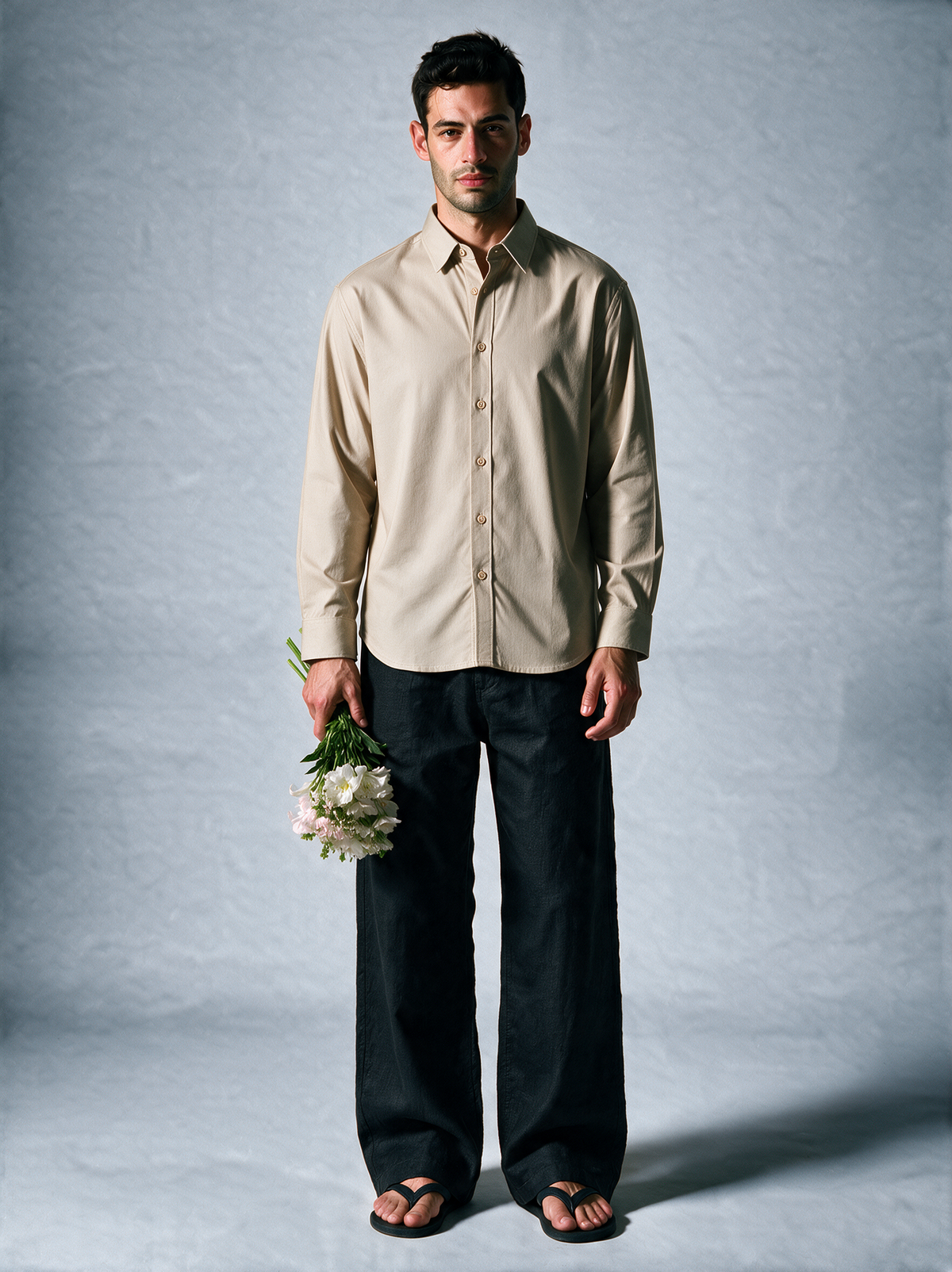 Sand Beige Basic Shirt