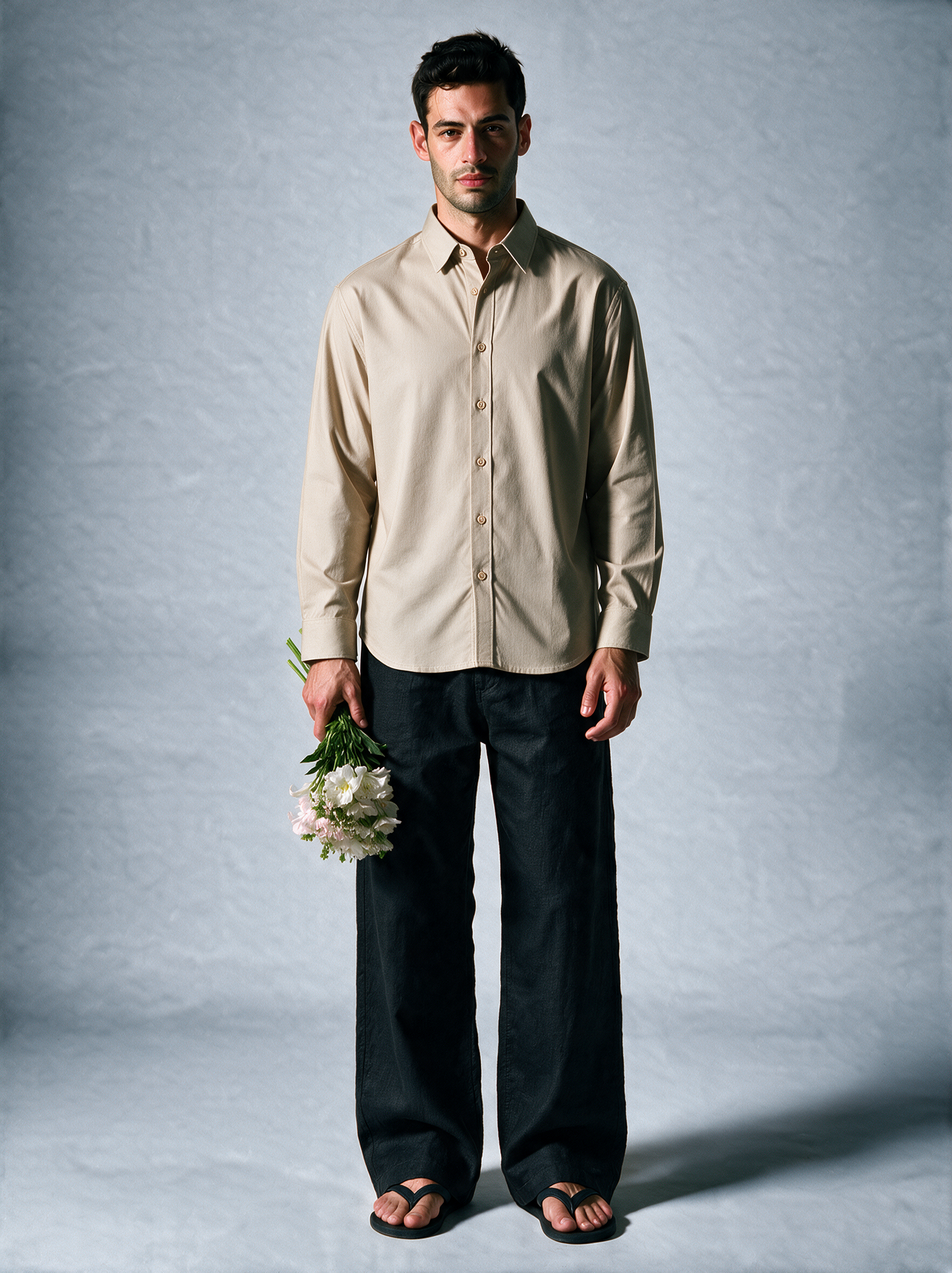Sand Beige Basic Shirt
