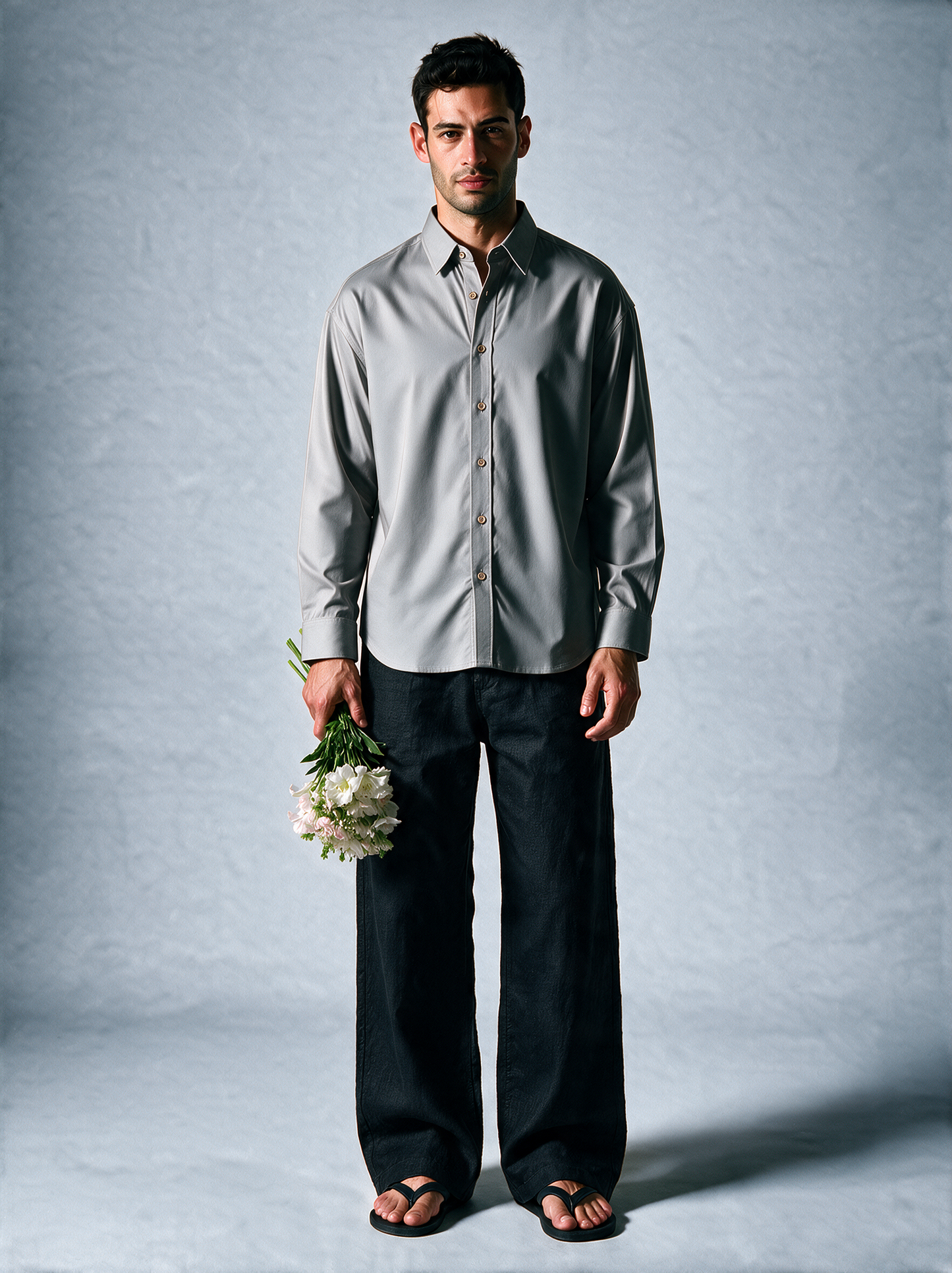 Stone Grey Basic Shirt