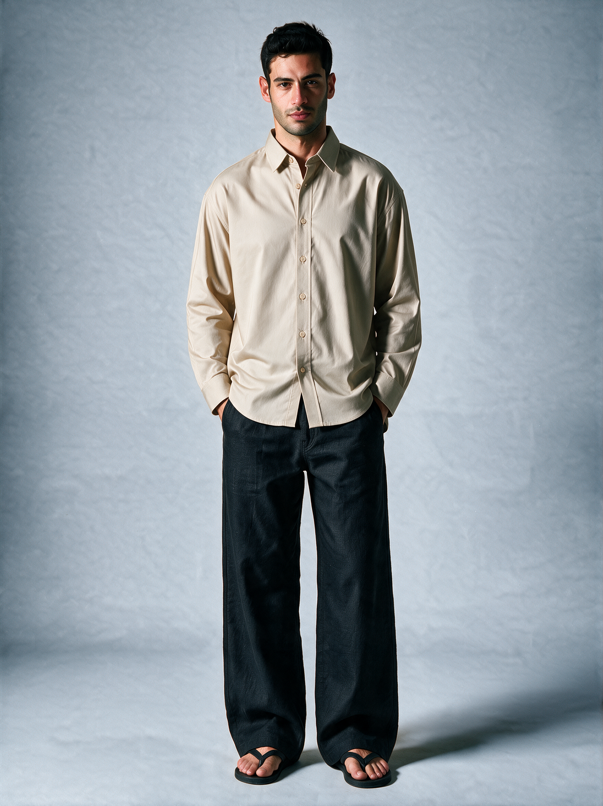 Sand Beige Basic Shirt