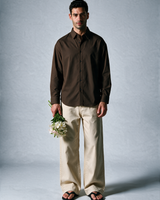 Espresso Brown Basic Shirt