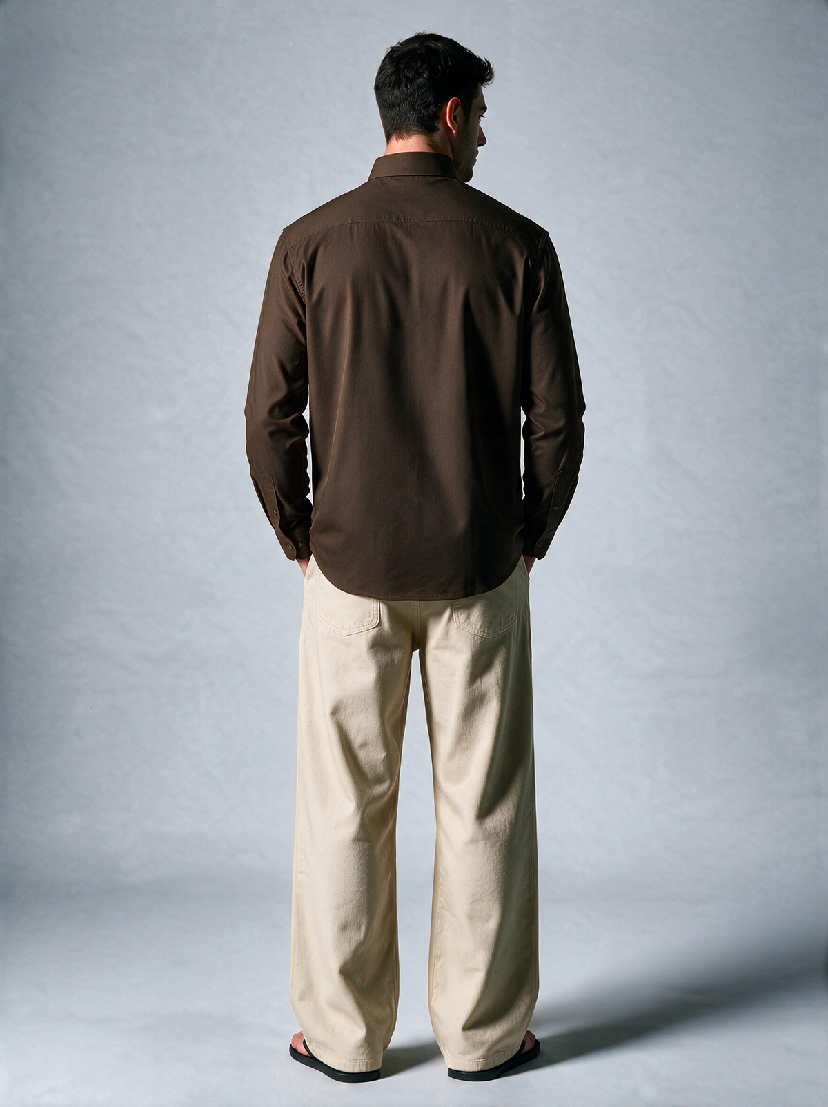 Espresso Brown Basic Shirt