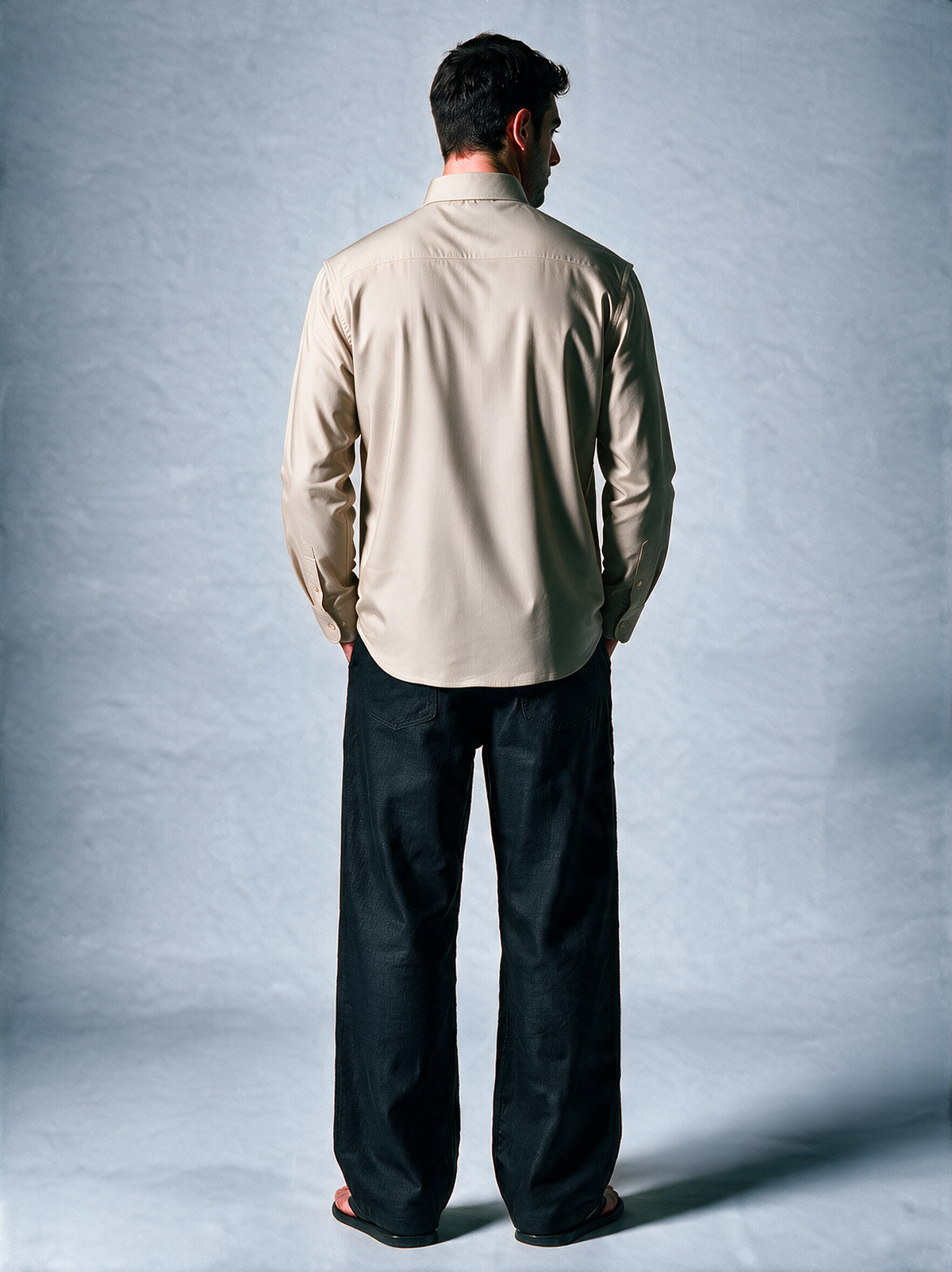 Sand Beige Basic Shirt