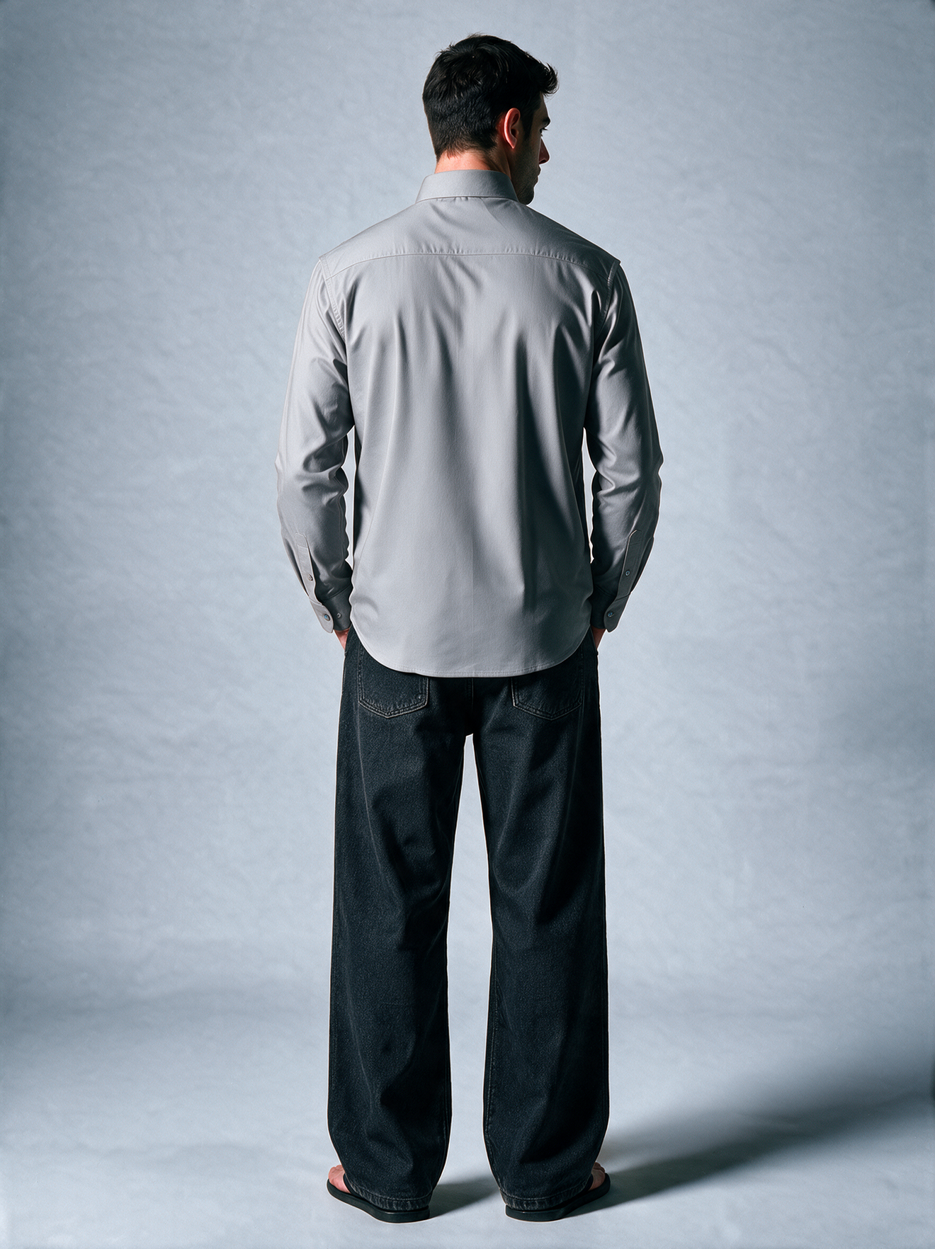 Stone Grey Basic Shirt