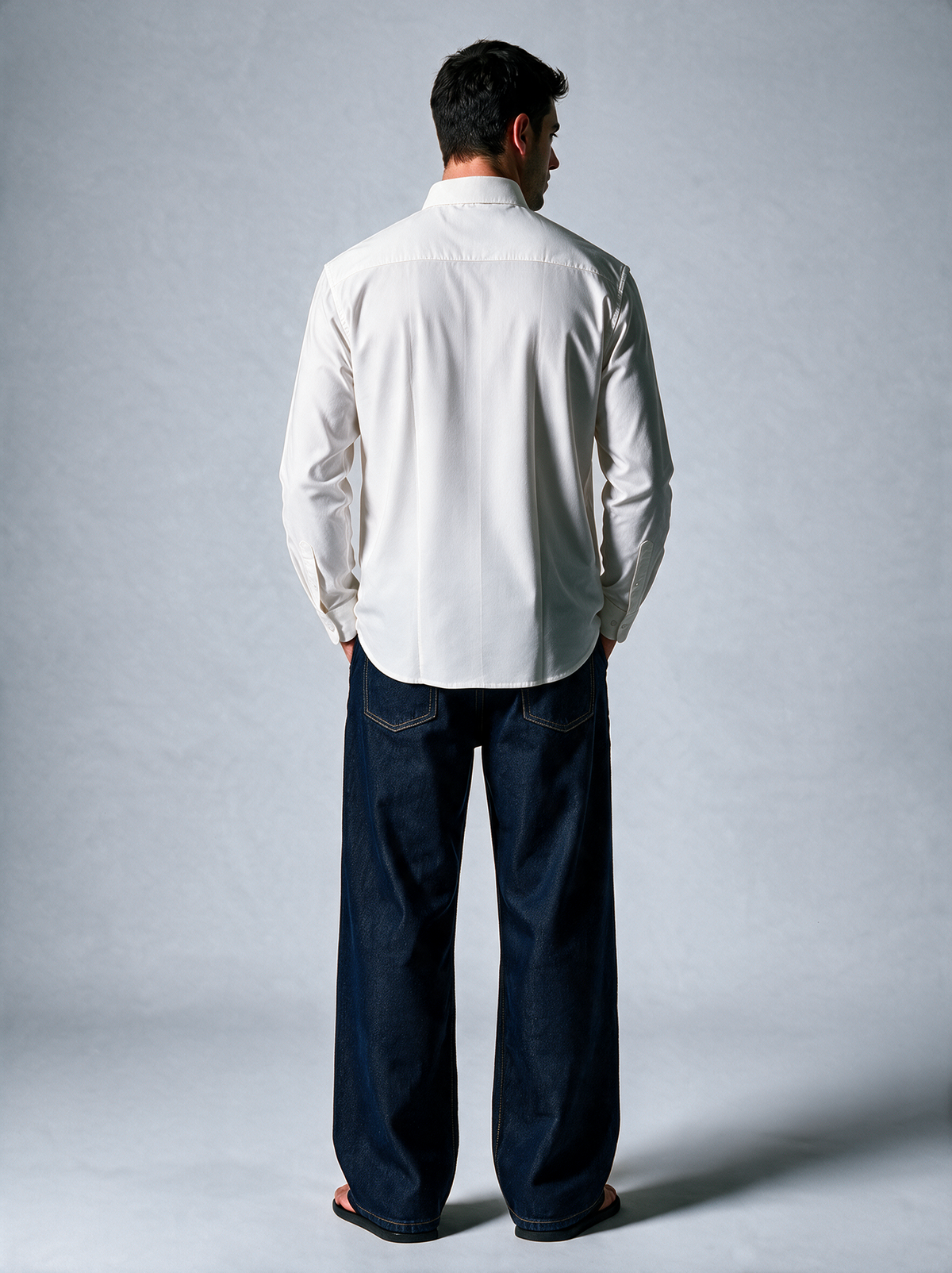 Cloud White Basic Shirt