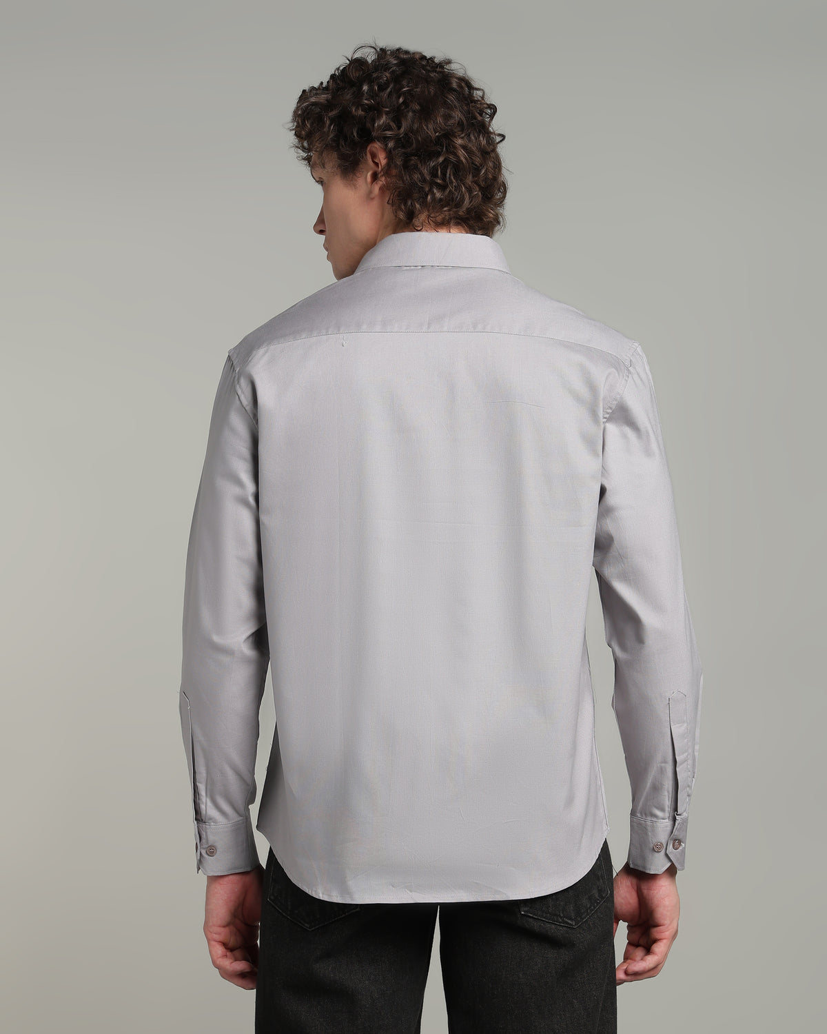 Stone Grey Basic Shirt