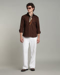 Espresso Brown Basic Shirt
