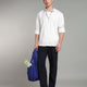 Ice White Linen Striped Shirt