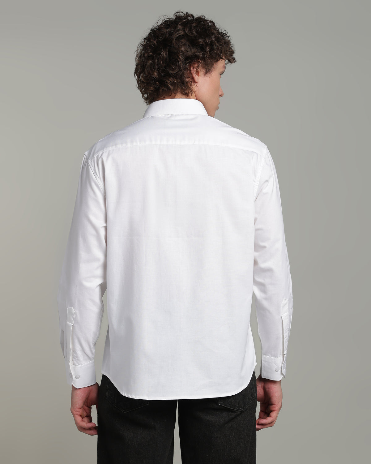 Cloud White Basic Shirt
