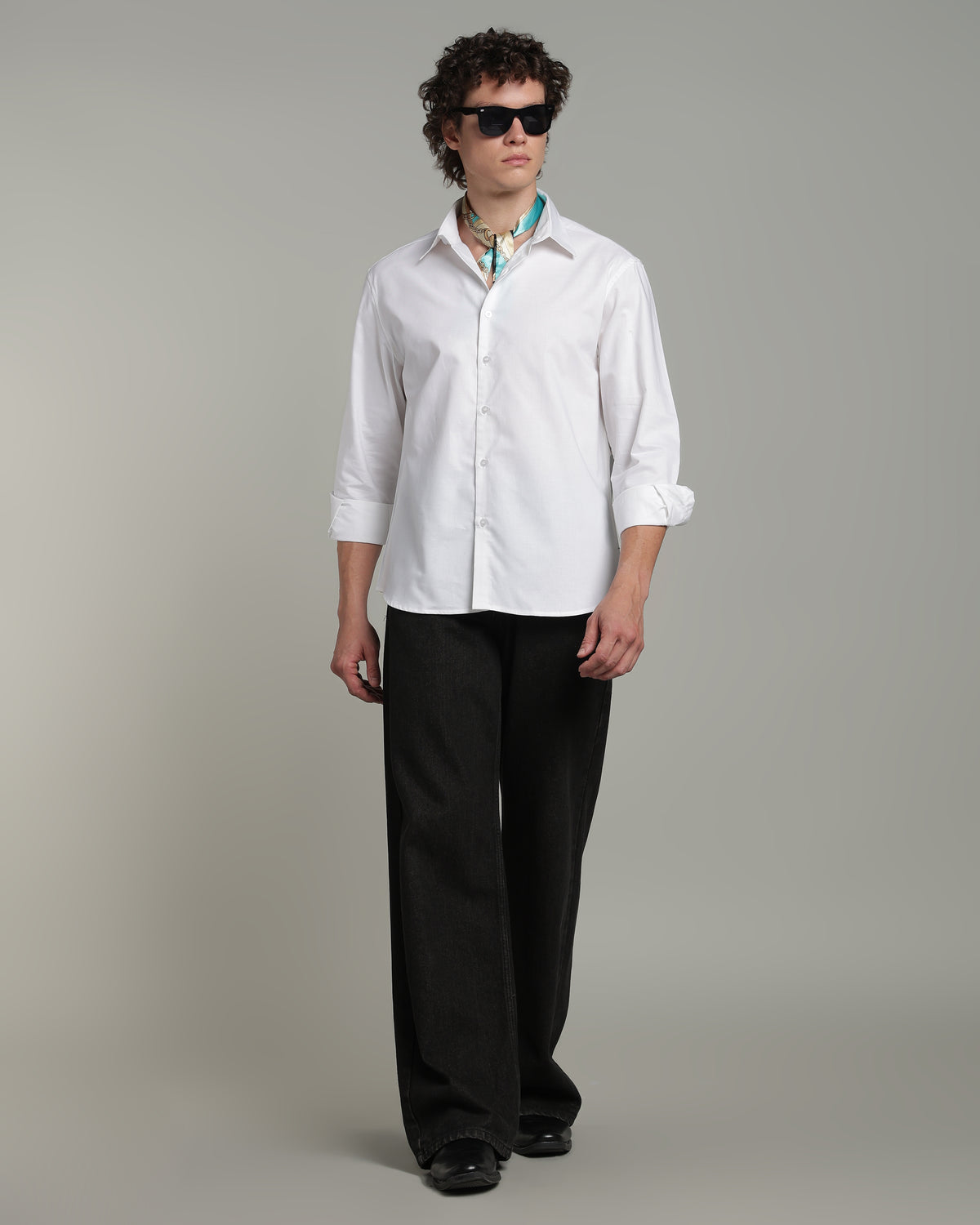 Cloud White Basic Shirt