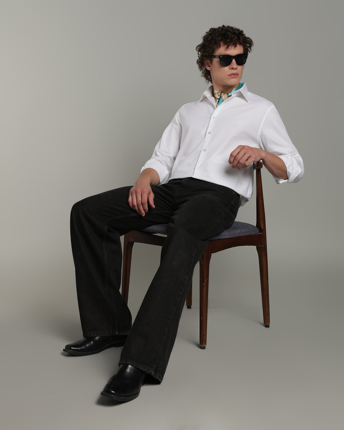 Cloud White Basic Shirt